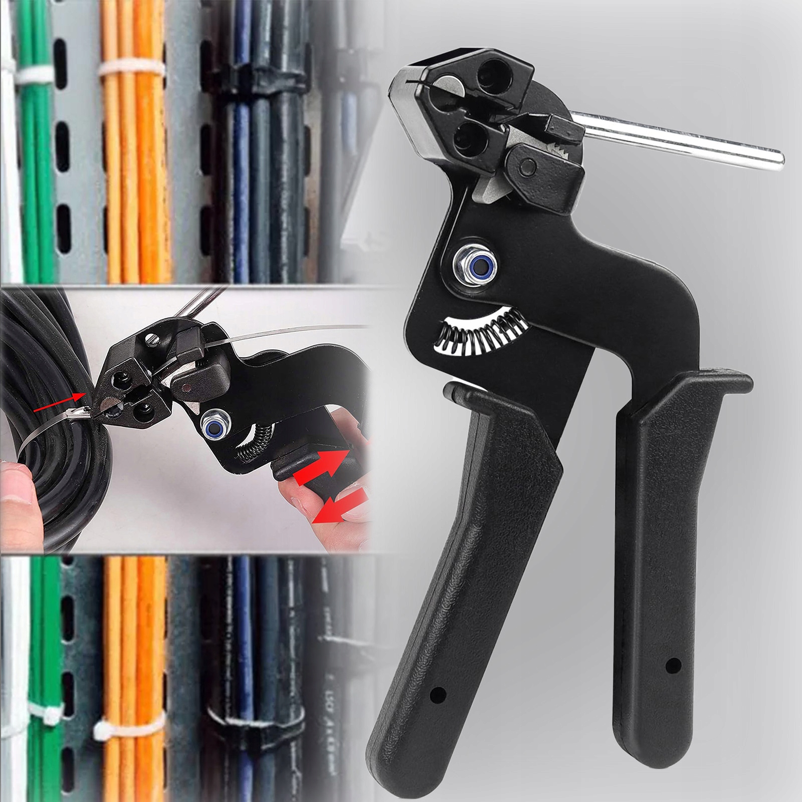 Lisovací Stroj Na Ocelové Pásky, Řezačka 12 MM Pro Krimpování Kabelových Řezů