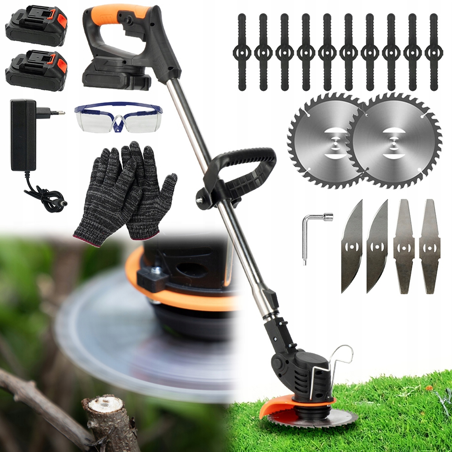 Zastřihovač na Trávy Ergonomický design Lehký, silný pro zahradu a farmu