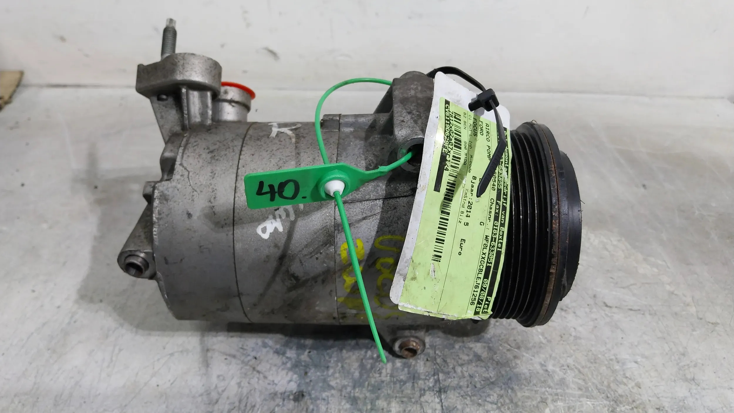 compressor klimy CV61-19D629-FE FORD FOCUS MK3 C-MAX MK2 TRANSIT 1.0ECOBOOST