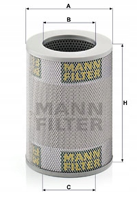 15 001 - Фильтр, гидравлика управления MANN-FILTER HD15001