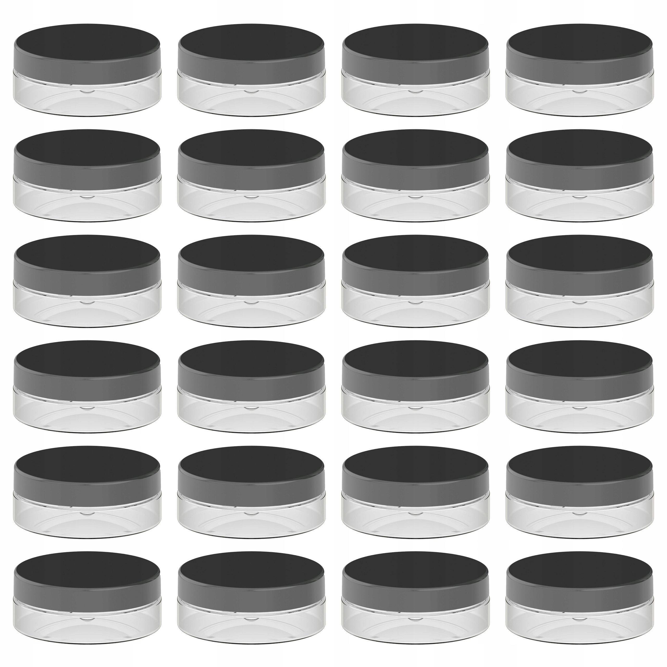 

24 szt. Słoiki na przyprawy 50ml z nakrętką uszcz.