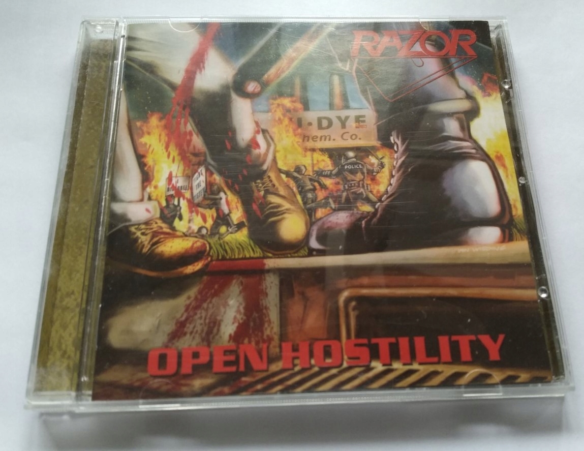 Razor Open Hostility metal CD