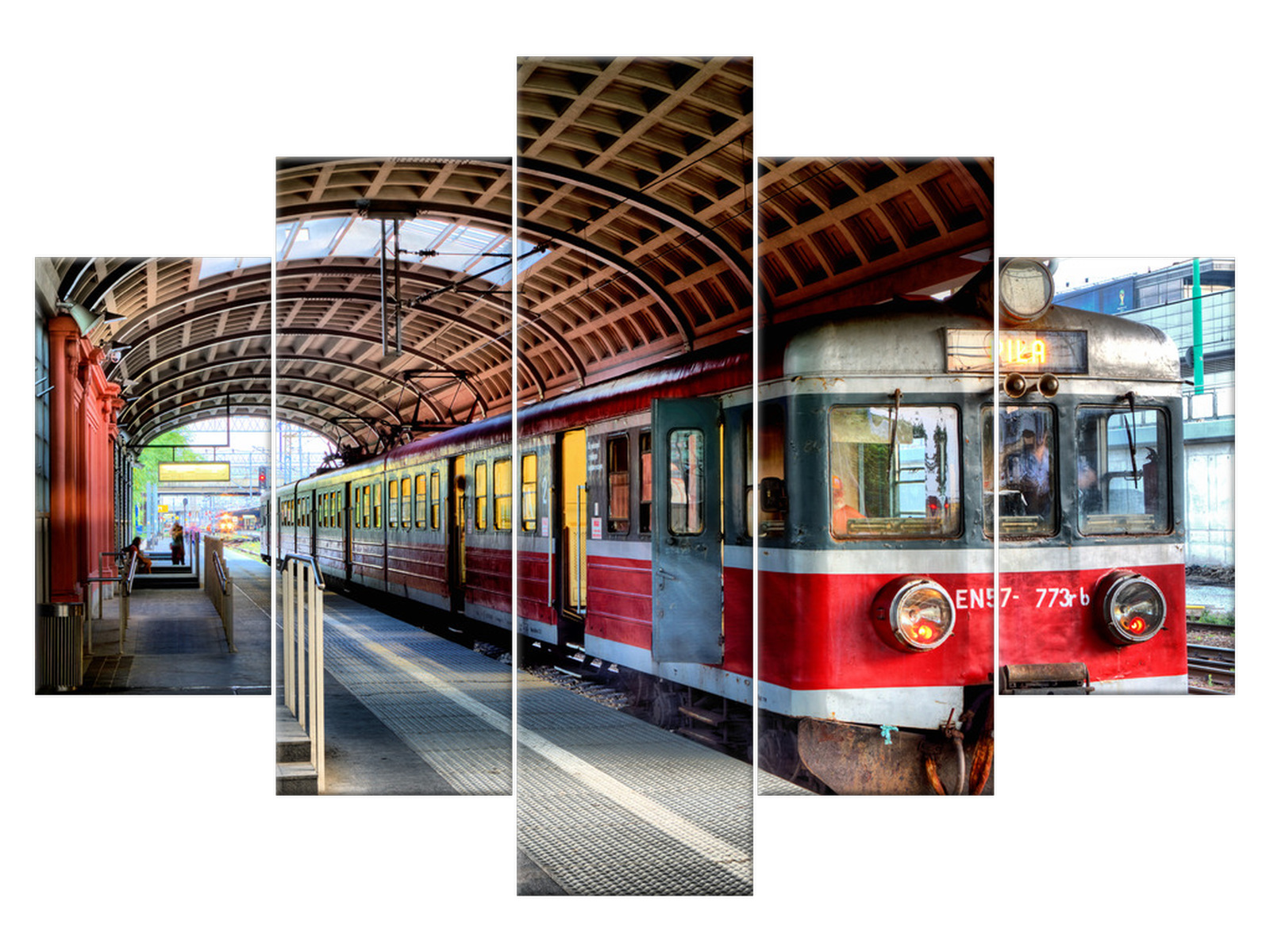 

Obraz Poznań Pociąg Poznań-Piła 150x105 tory