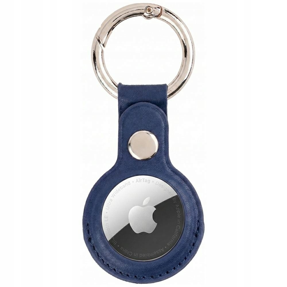 Mercury etui Leather AirTag granatowy /navy