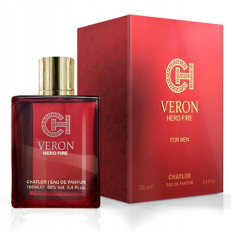 

Chatler Veron Hero Fire Men eros flam Edp 100 ml