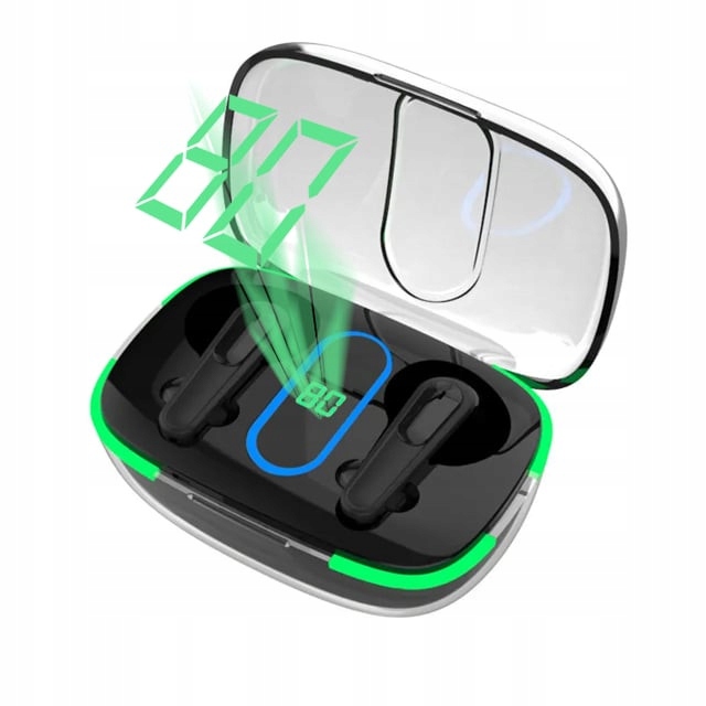 Bezdrátová Sluchátka Tws Bth Wireless Bt Power Bank Černá