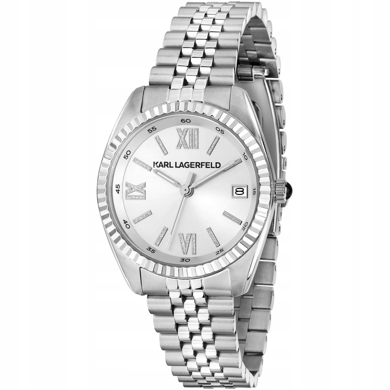 Dámské hodinky Karl Lagerfeld R0553108509 stříbrné