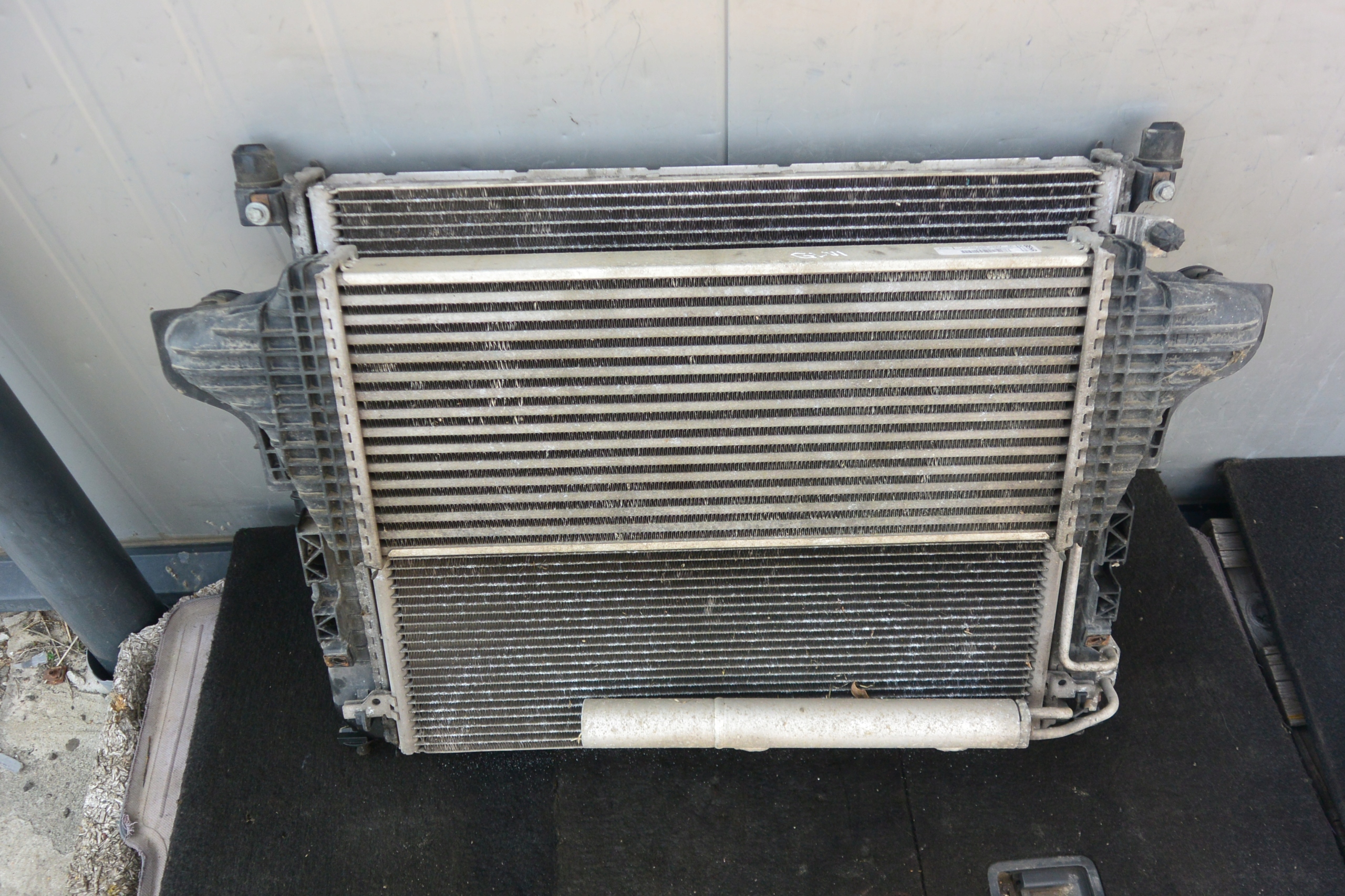 MERCEDES ML GL R-KLASA 251 164 LIFT KOMPLET CHŁODNIC 3.0 V6 642 CDI 320