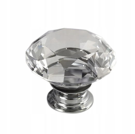 

Uchwyt Gałka Meblowa Kryształ 40mm 6/PL017