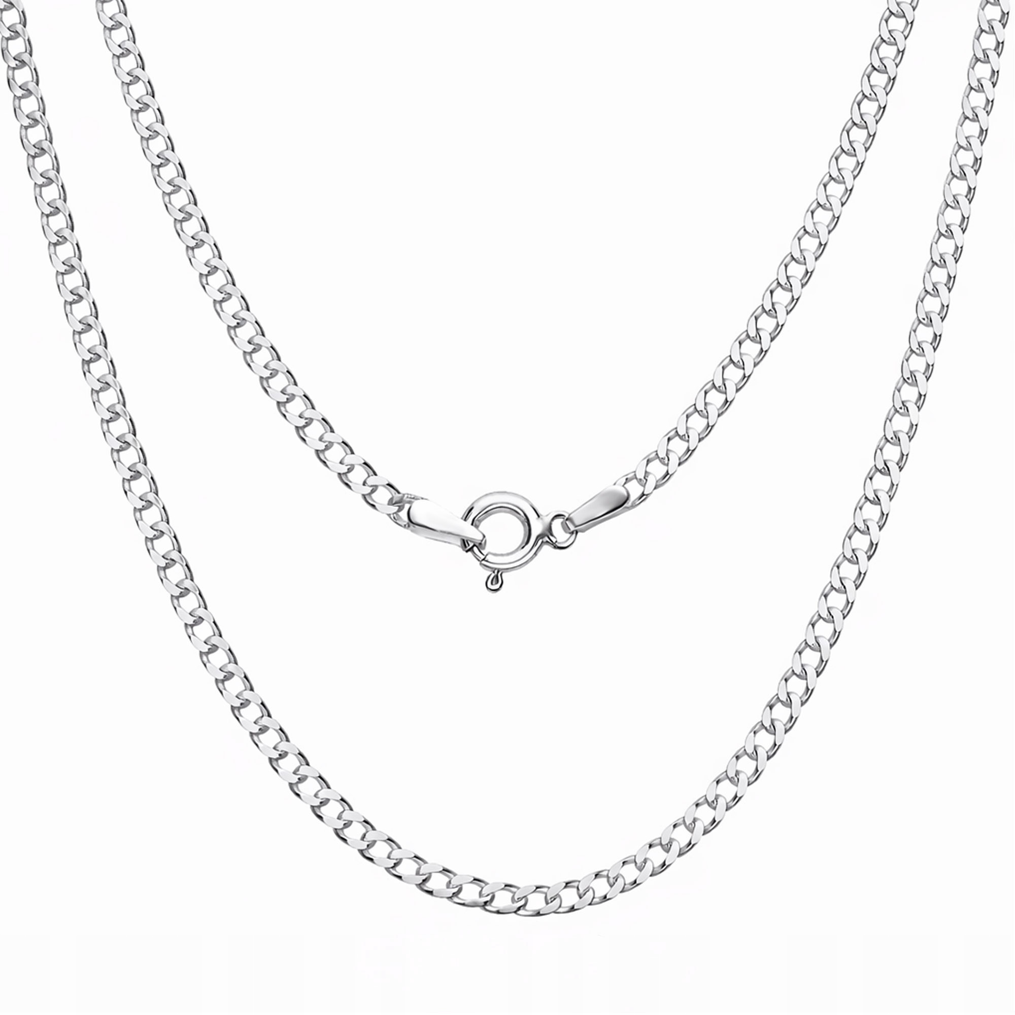 Pancerka Stříbrný Řetízek 925 Dámský Pánský E6 40 cm
