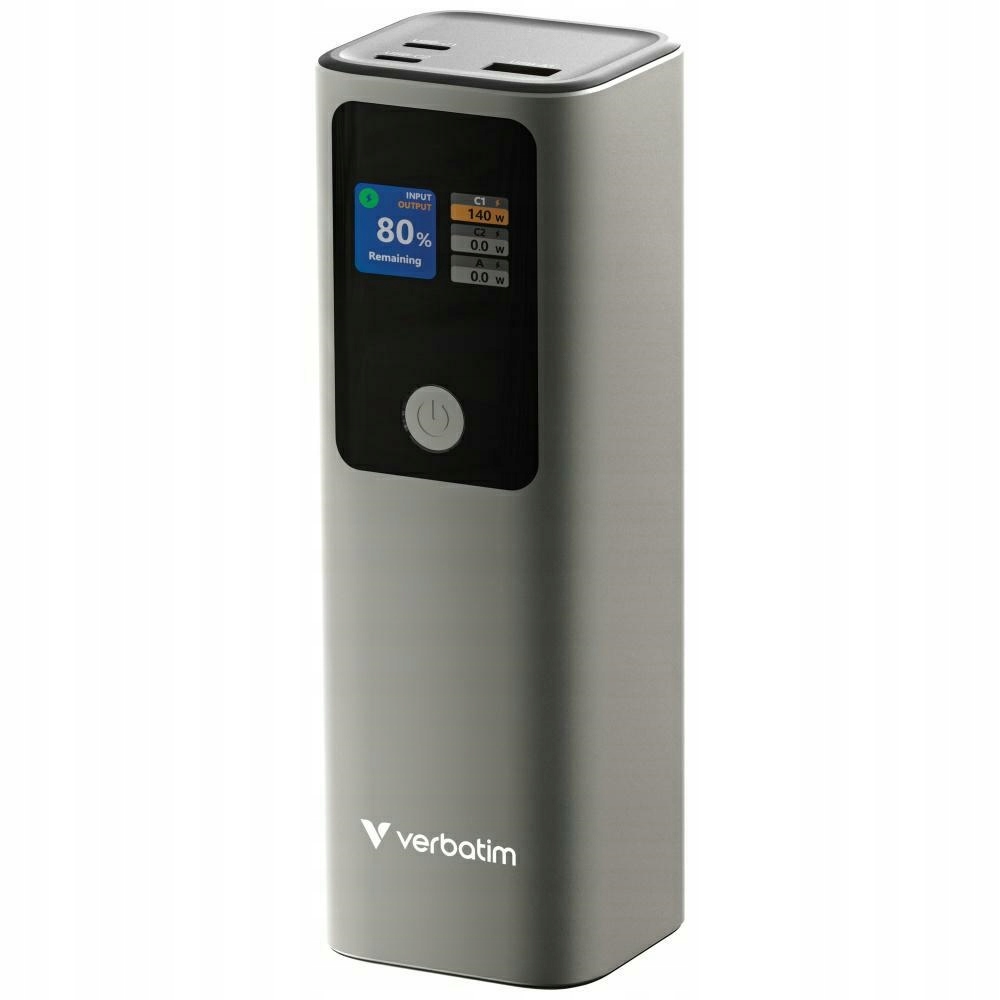 Powerbanka Verbatim 27000 mAh sivá