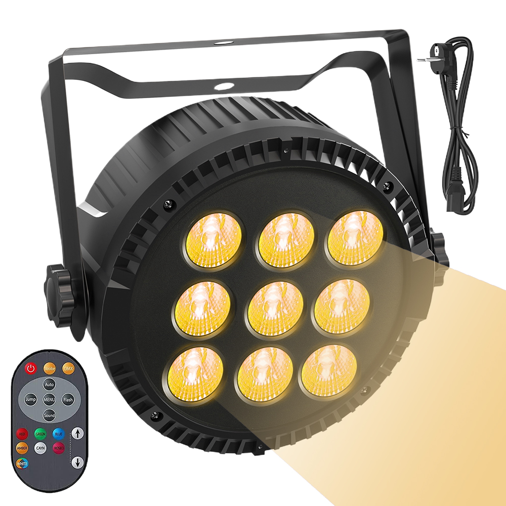 Reflektor Sceniczny Led Rgbw 9X15W Pilot DMX512 Zastosowania Wewnętrzne