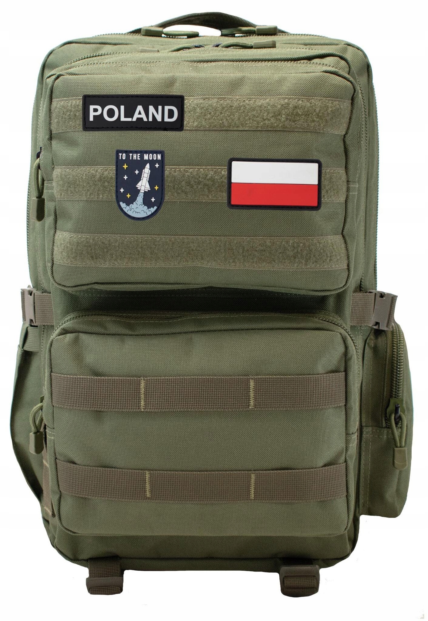 Batoh 39 l Semi Line A3049-2 khaki, prostorný pro přežití