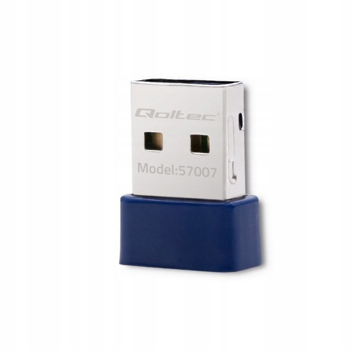 Qoltec Adapter Wi-fi Bezprzewodowy Standard N Bt 4.0 Usb