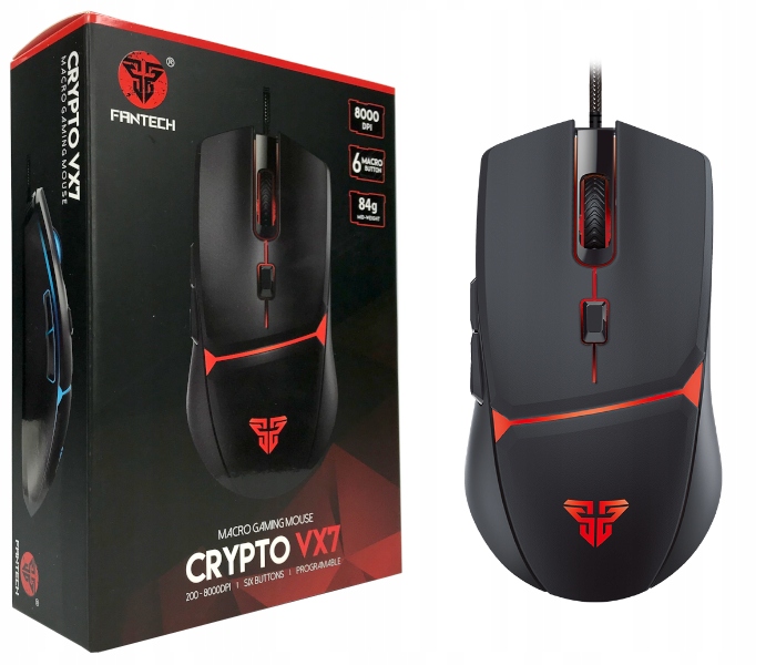 

Myszka Mysz Gamingowa Dla Graczy VX7 8000DPI Rgb