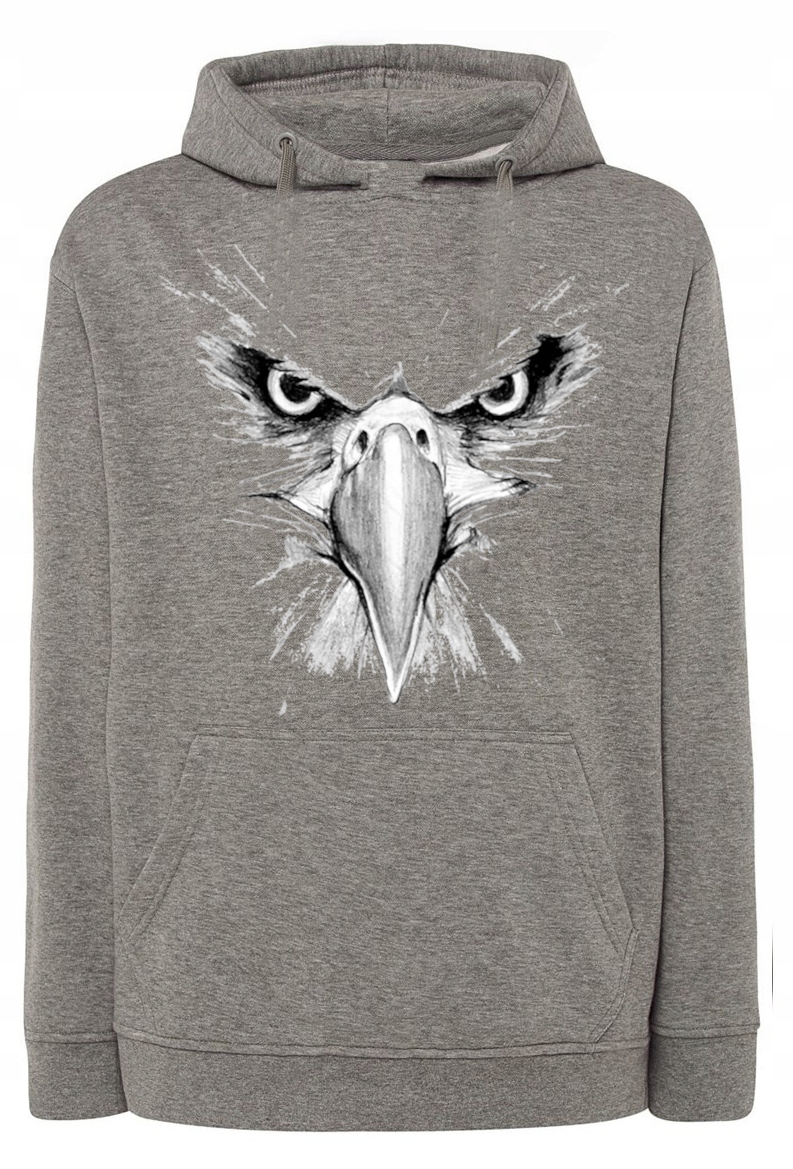 Pánská mikina s pěkným potiskem Orel Zobák Oči vel. M