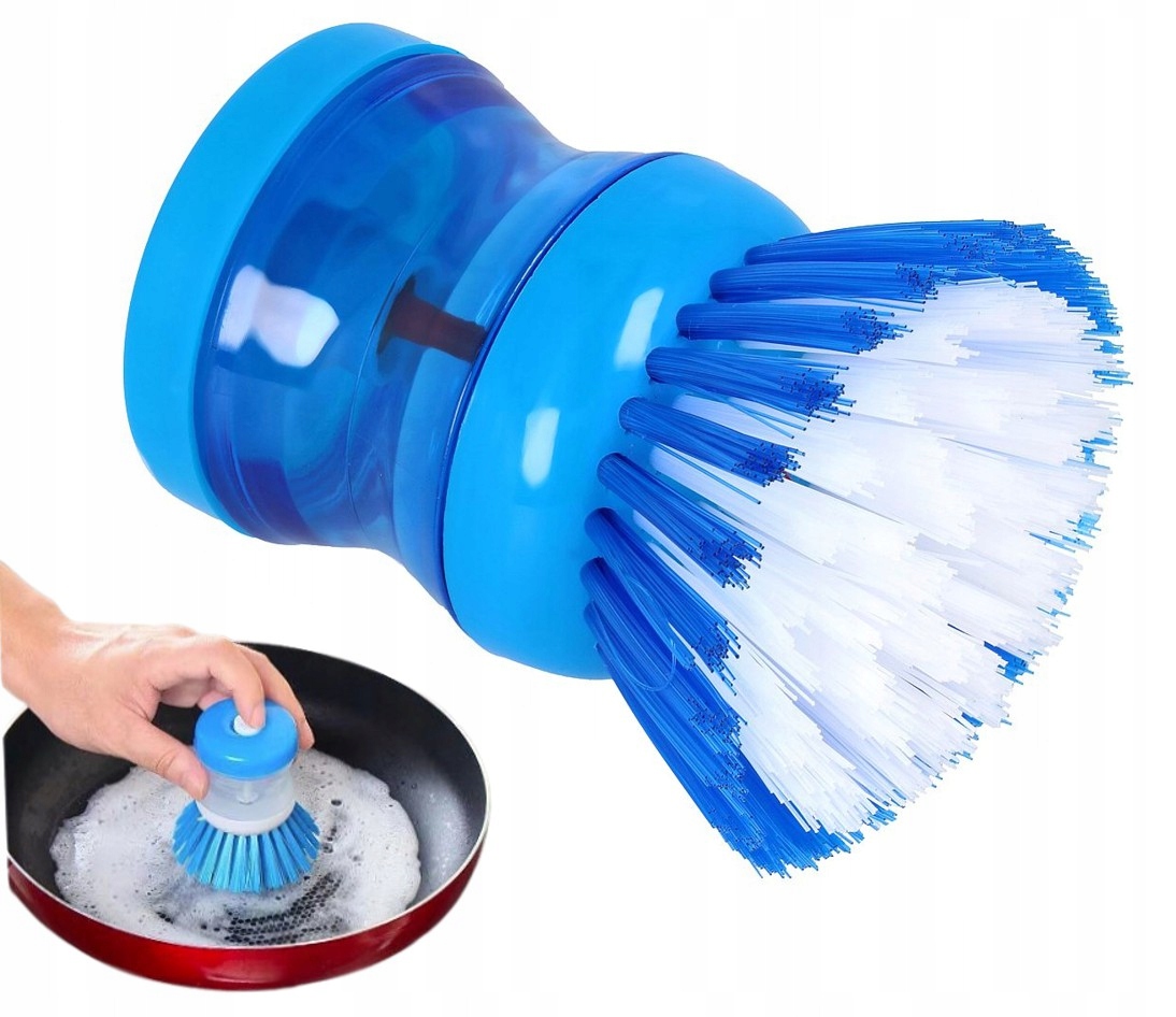 SZCZOTKA MYJKA Z DOZOWNIKIEM DO NACZYŃ ZMYWAK