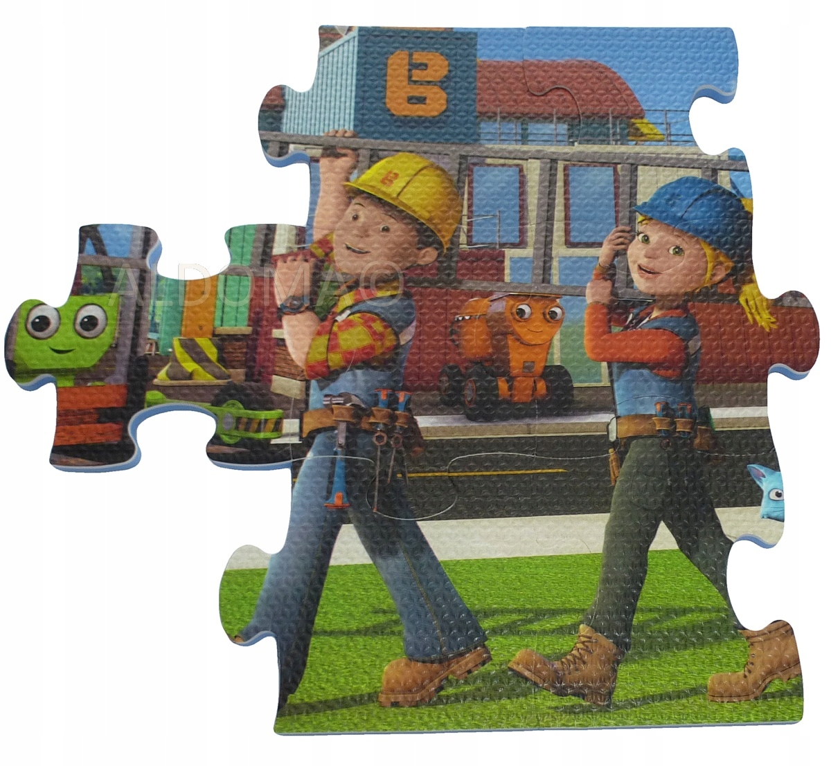 BOB BUDOWNICZY puzzle piankowe 18 dużych elem. 3+ Kod producenta 19445