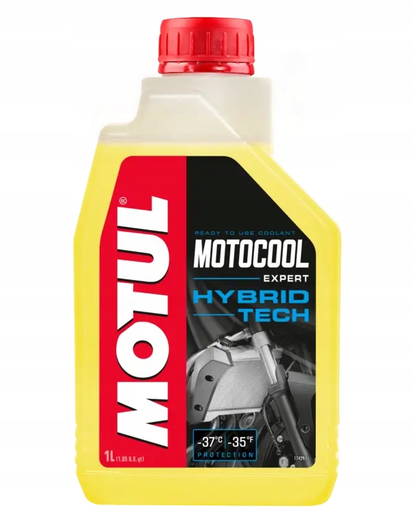 Płyn do chłodnic Motul Motocool Expert 1L -37/135°C gotowy do użycia