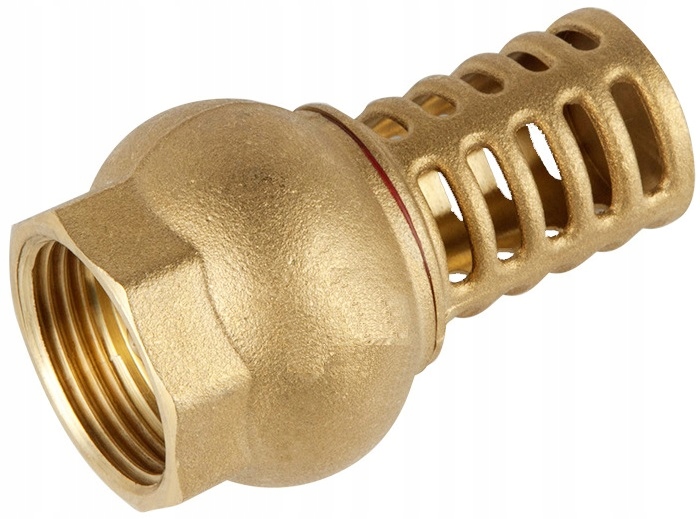 ZAWÓR ZWROTNY Z KOSZEM MOSIĘŻNYM DO STUDNI 5/4" DN32 FILTR DO STUDNI POMPY Kod producenta ZAWÓR ZWROTNY MOSIĘŻNY DO HYDROFORU 5/4