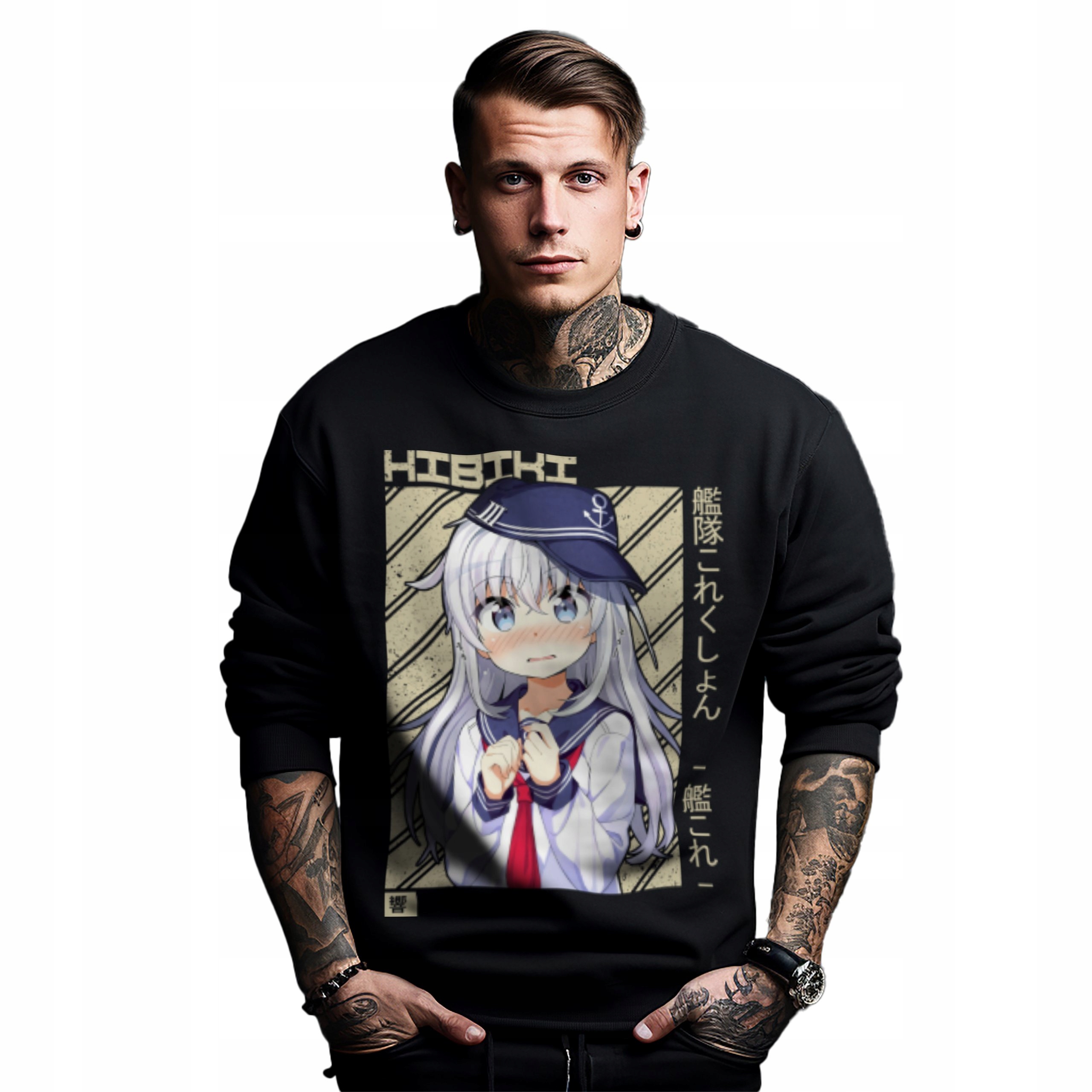 Mikina s potiskem Anime Hibiki