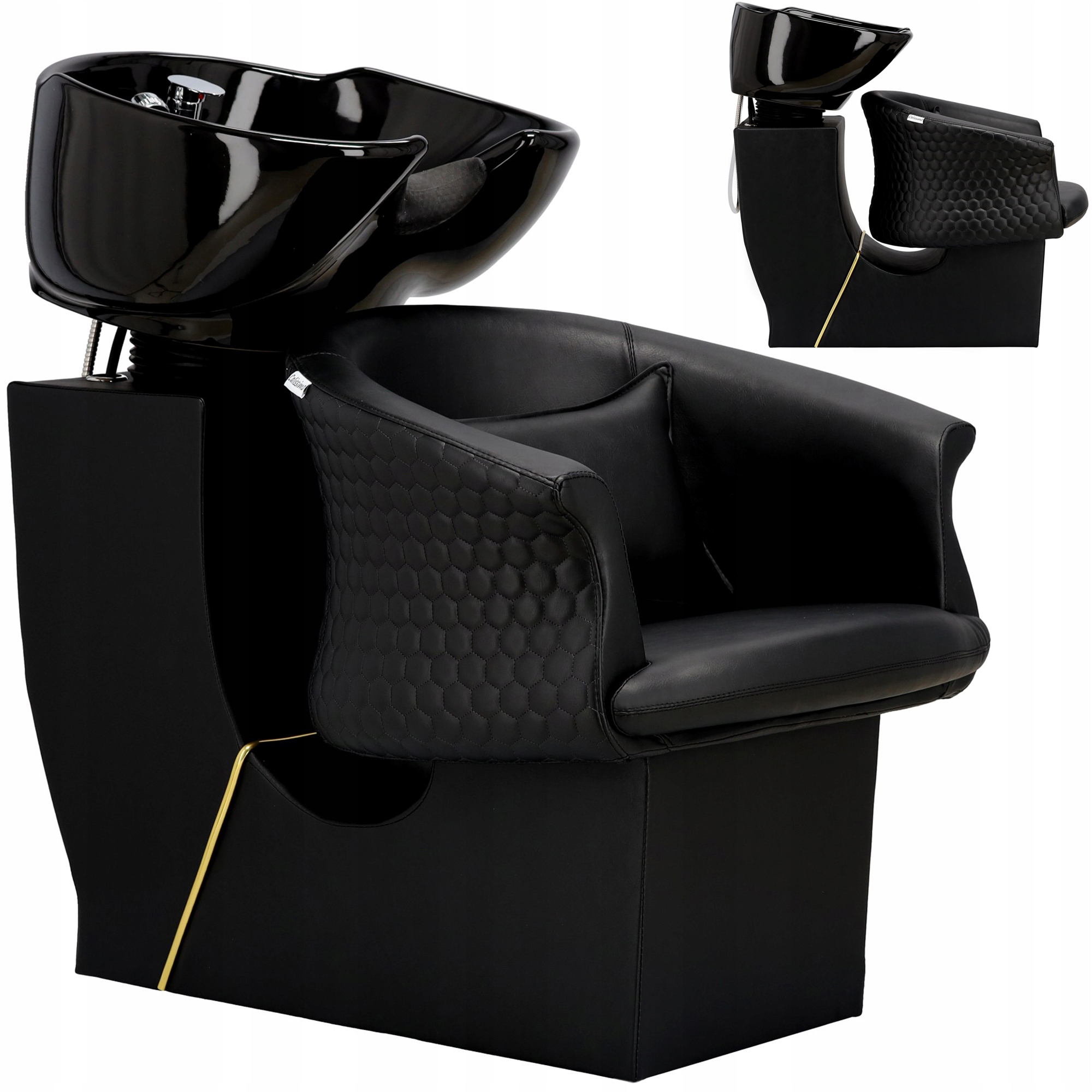 kadeřnický mycí box barberská do obývacího pokoje Rimini keramická miska armatura