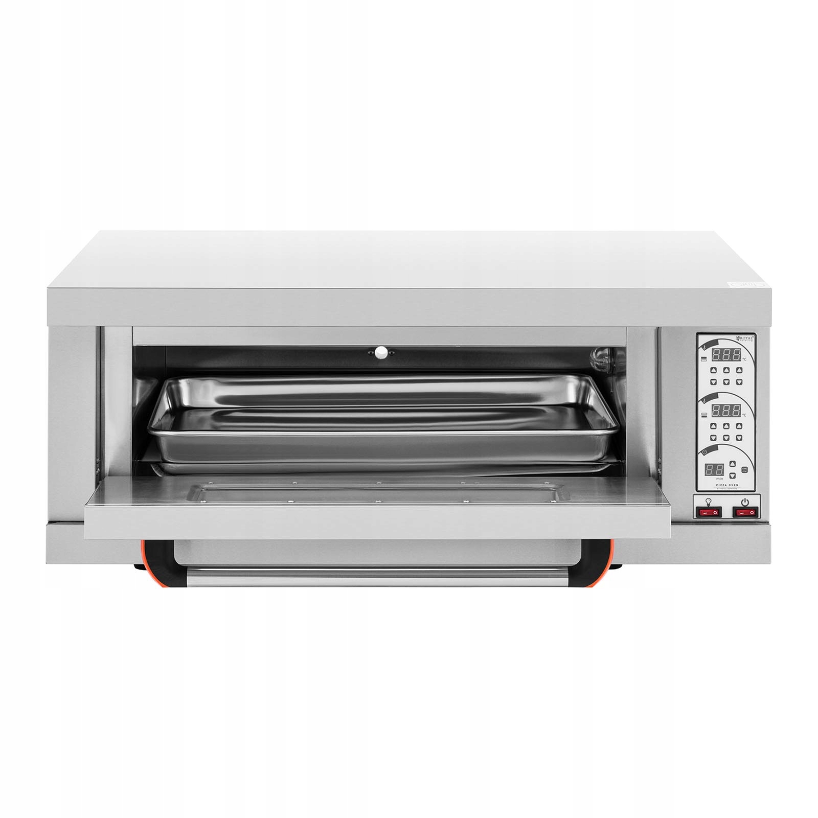 JEDNOKOMOROWY PIEC DO PIZZY 40cm KAMIEŃ MARMUROWY Temperatura maksymalna 300°C