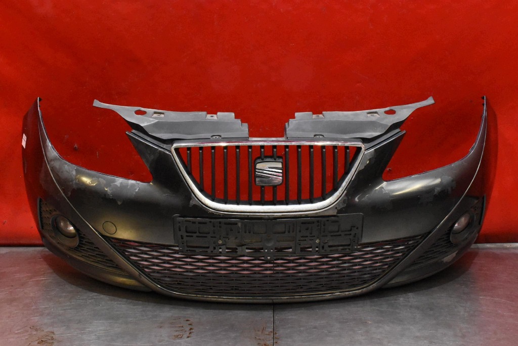 bumper front front black SEAT IBIZA 4 IV 6J 08-12