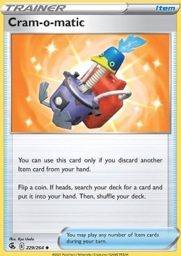 Pokemon Tcg Fusion Strike Cram-o-matic (fst 229)