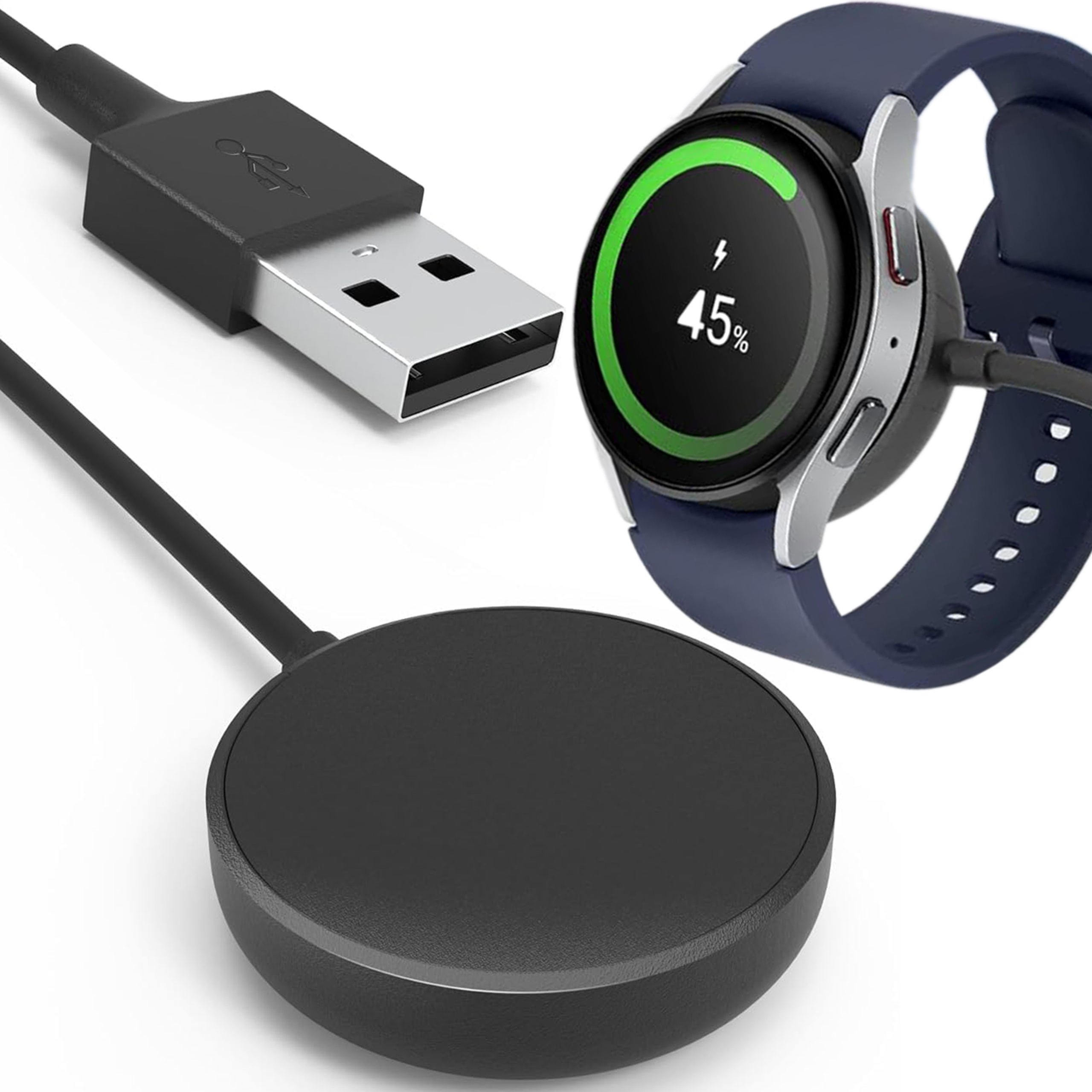 ŁADOWARKA USB DO SMARTWATCH ZEGARKA SAMSUNG GALAXY WATCH 3/4 ACTIVE 1/2