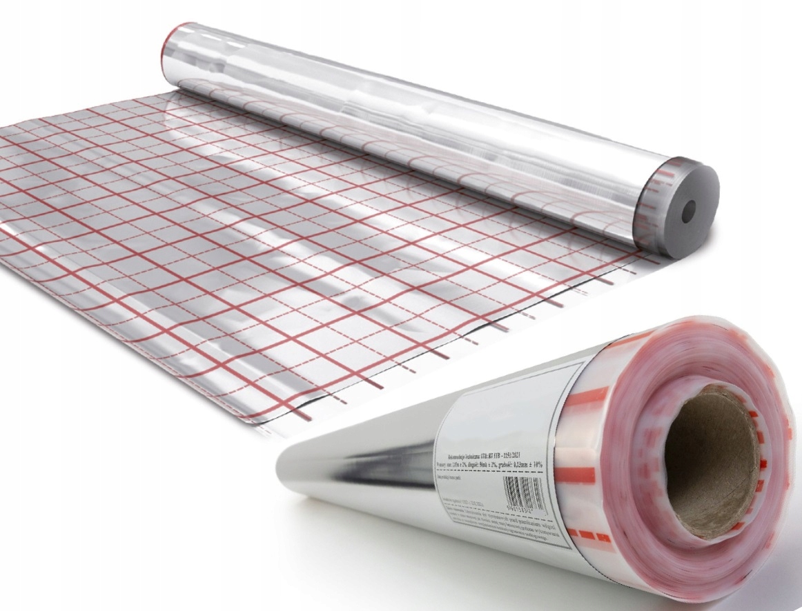 FOLIA DO OGRZEWANIA PODŁOGOWEGO 50m GRUBA MOCNA