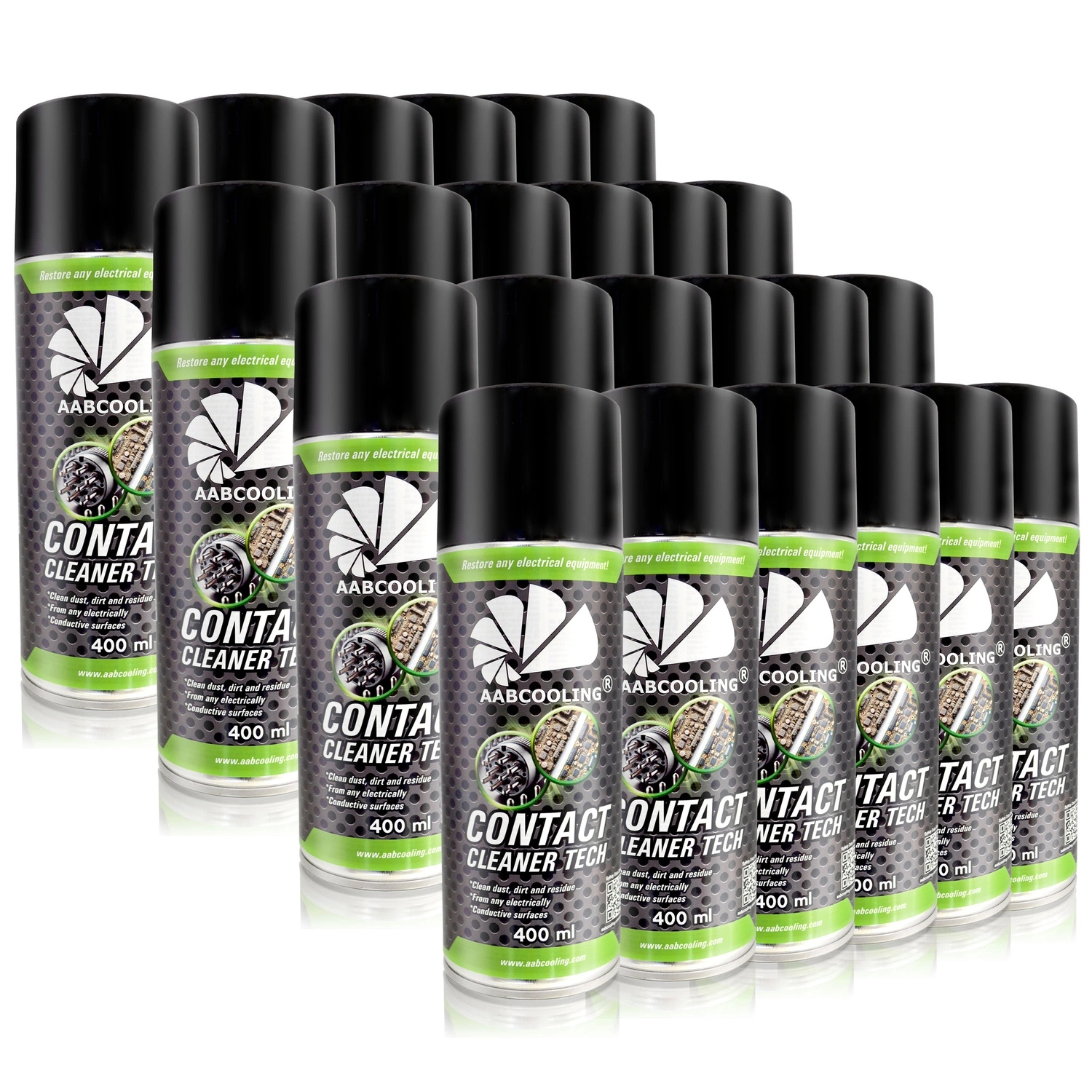 Kontakt Cleaner 24x400 ml Spray Na Údržbu Kontaktov A Konektorov Elektroniky