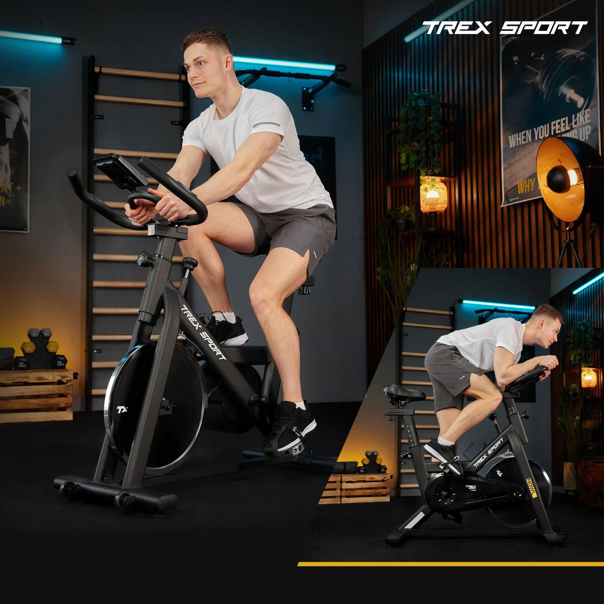 Регульований велотренажер Howl Trex Sport, в оригінальній упаковці