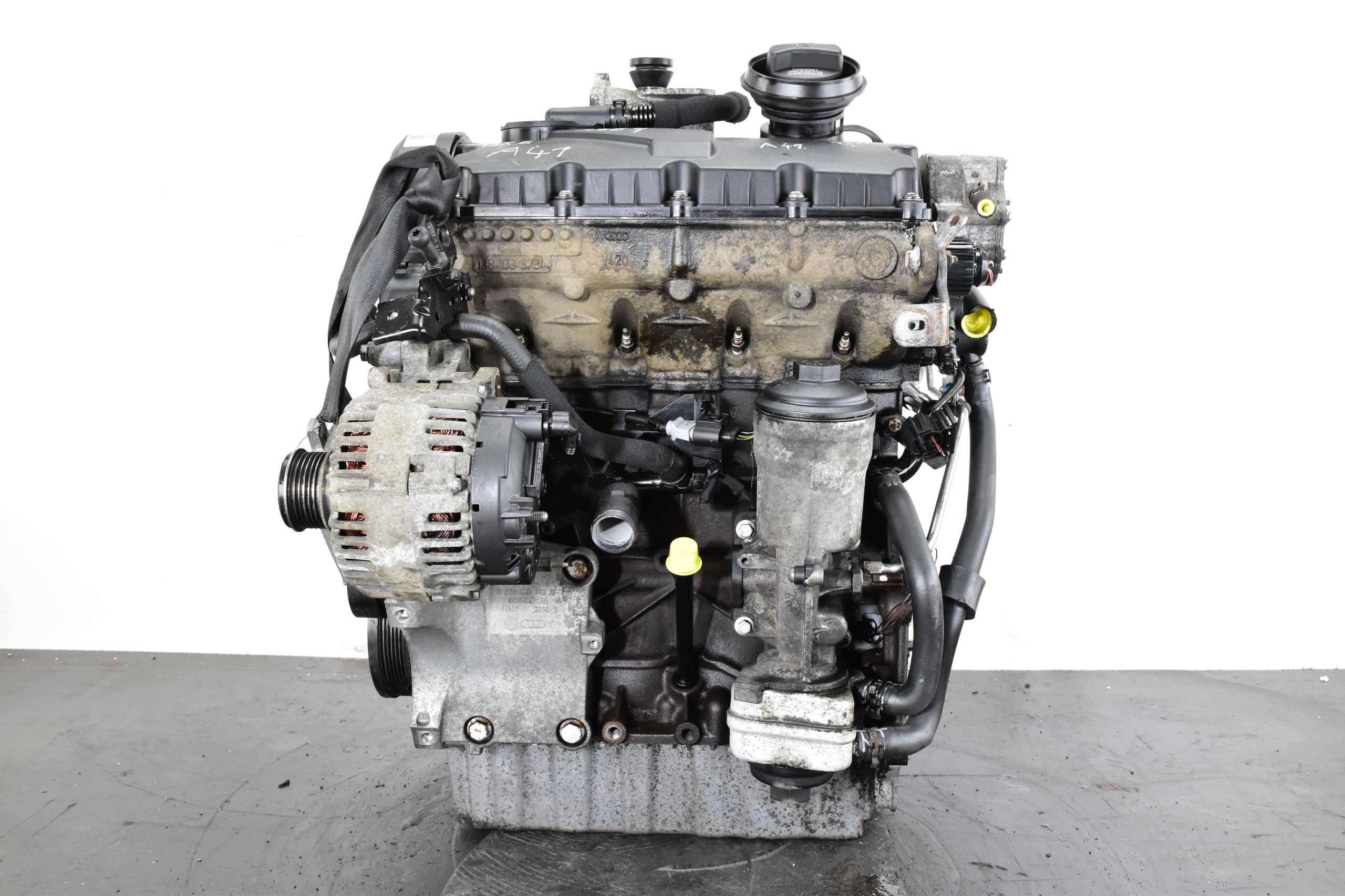 engine PASSAT B6 GOLF V TOURAN OCTAVIA II TOLEDO 1.9TDI 105KM BXE KOMPRESJA