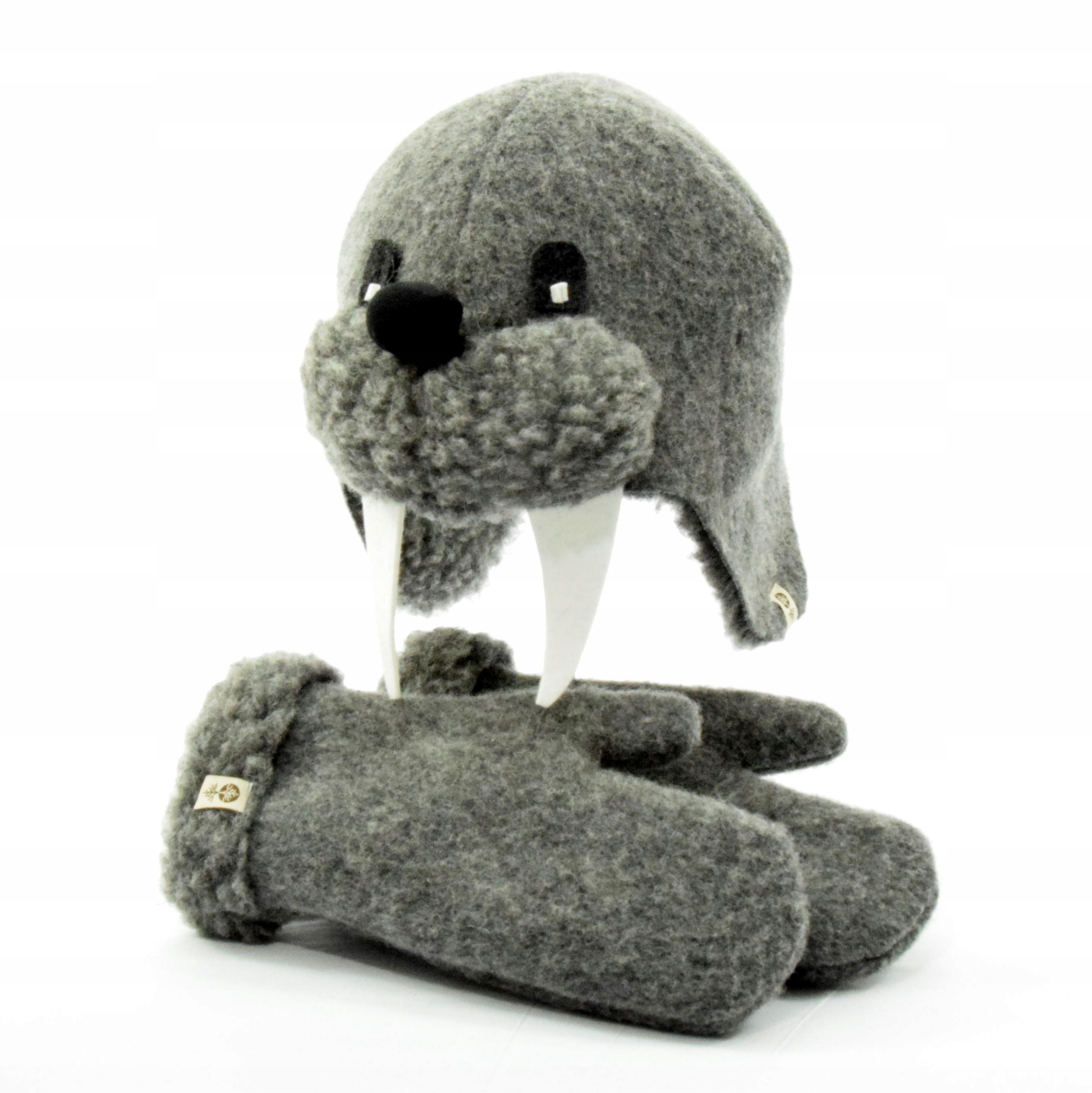 Vlněná čepice na moření Rukavice, čepice pro mrože unisex M/L