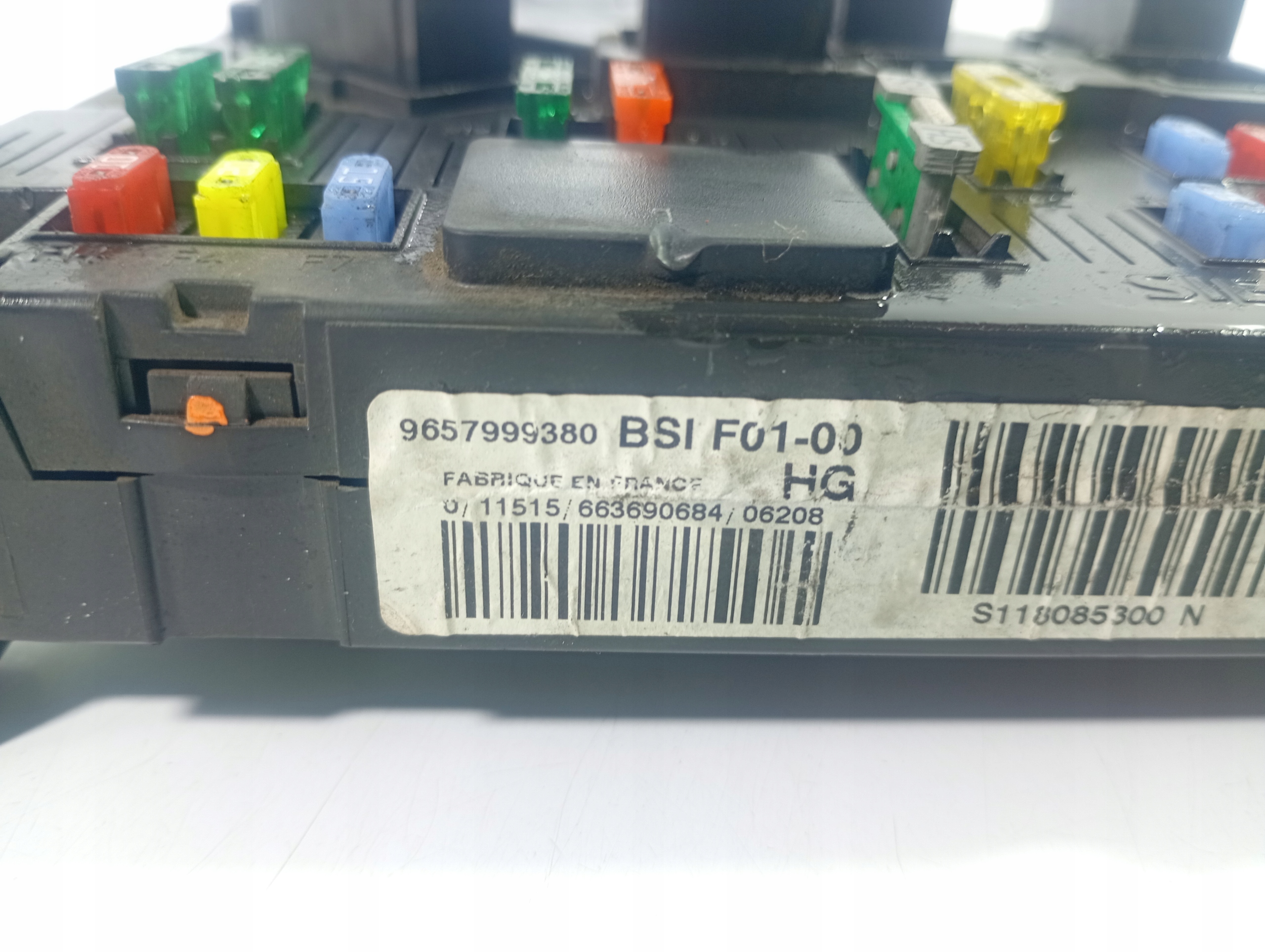 Citroen C3 02-08 Module BSI Module fusibles OE 9657999380