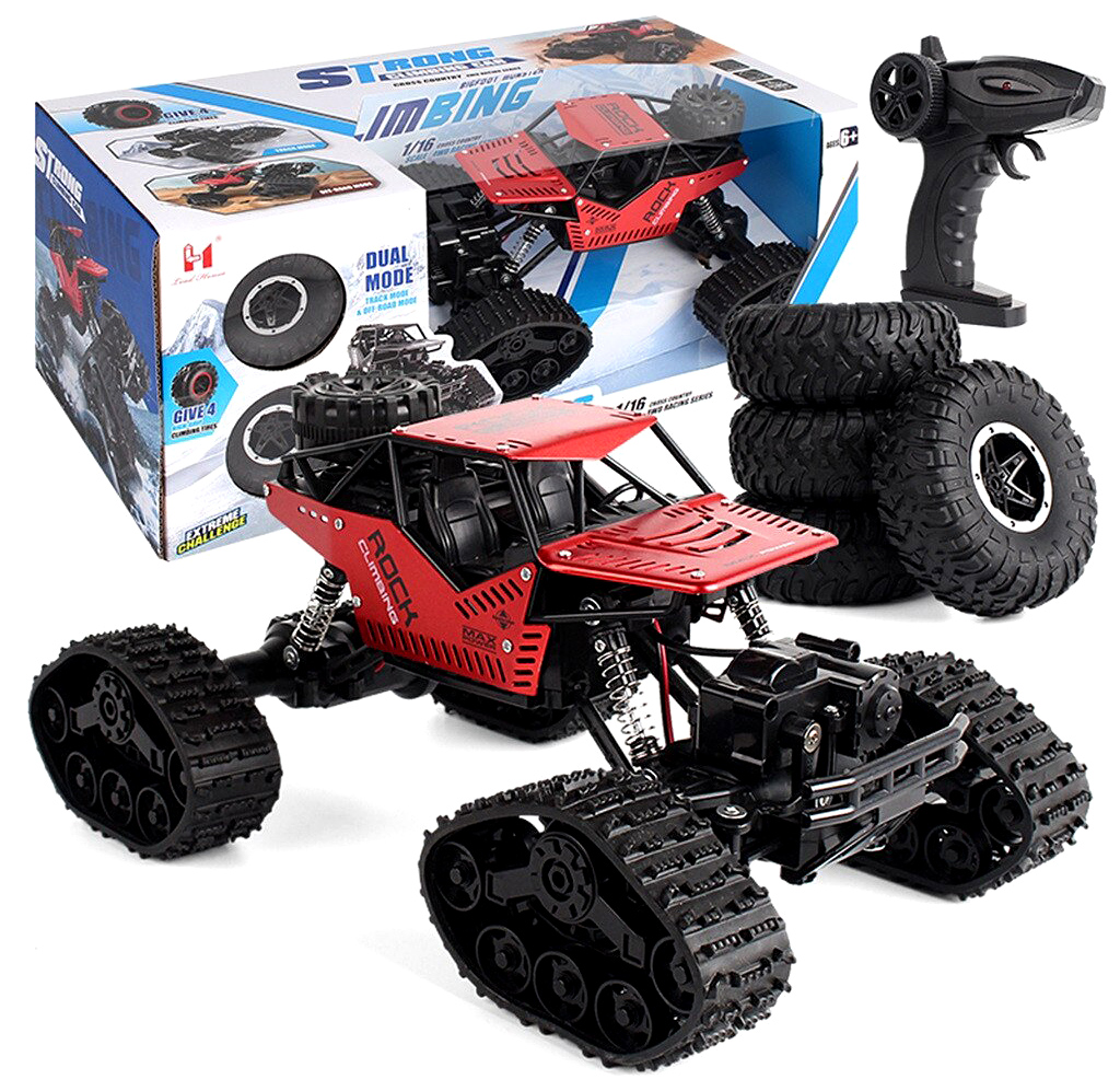 

Samochód Zdalnie Sterowany Crawler Rc 4x4 Auto 2w1