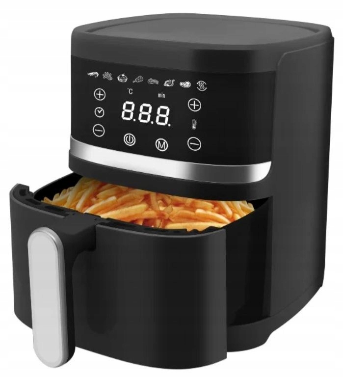 Nízkotučná beztuková fritéza Air Fryer 4L Gastronoma 18290005