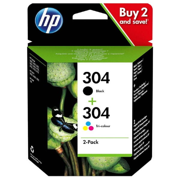 

Tusz Hp 304 dwupak 3JB05 czarny kolor