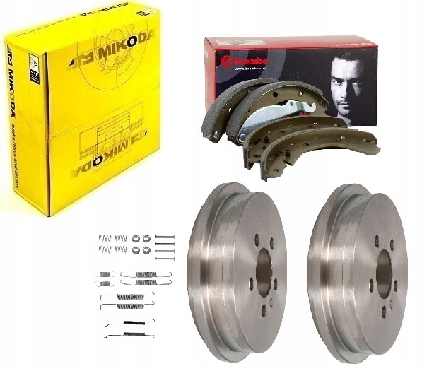 

Bębny Szczęki +zest Skoda Fabia Seat Ibiza Vw Polo