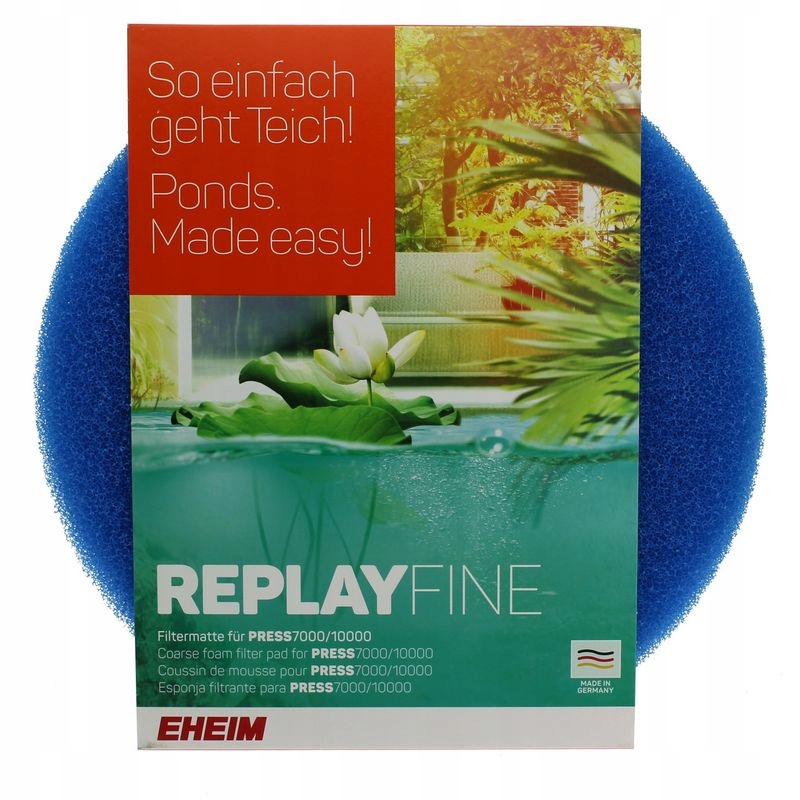 Eheim přesný filtr Refinecoal pro Press 7000/10000 (2630210)