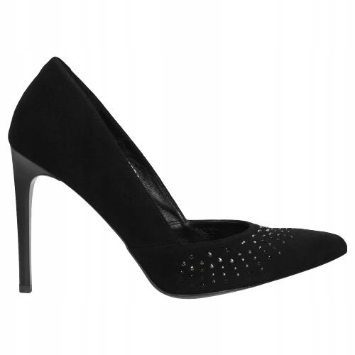 

Buty Wojas Czółenka damskie skóra czarne r. 36
