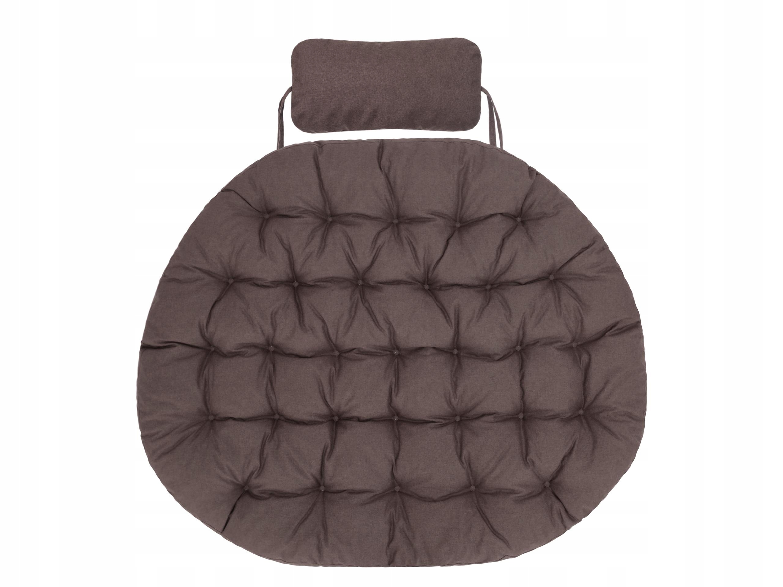 Polštář na závěsné křeslo kokon 128x100 cm voděodolný, Uv zahradní vysoká