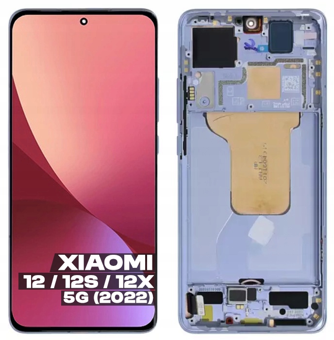 Originální displej pro Xiaomi 12 12X 5G 2022 5600040L3A00 Service Pack