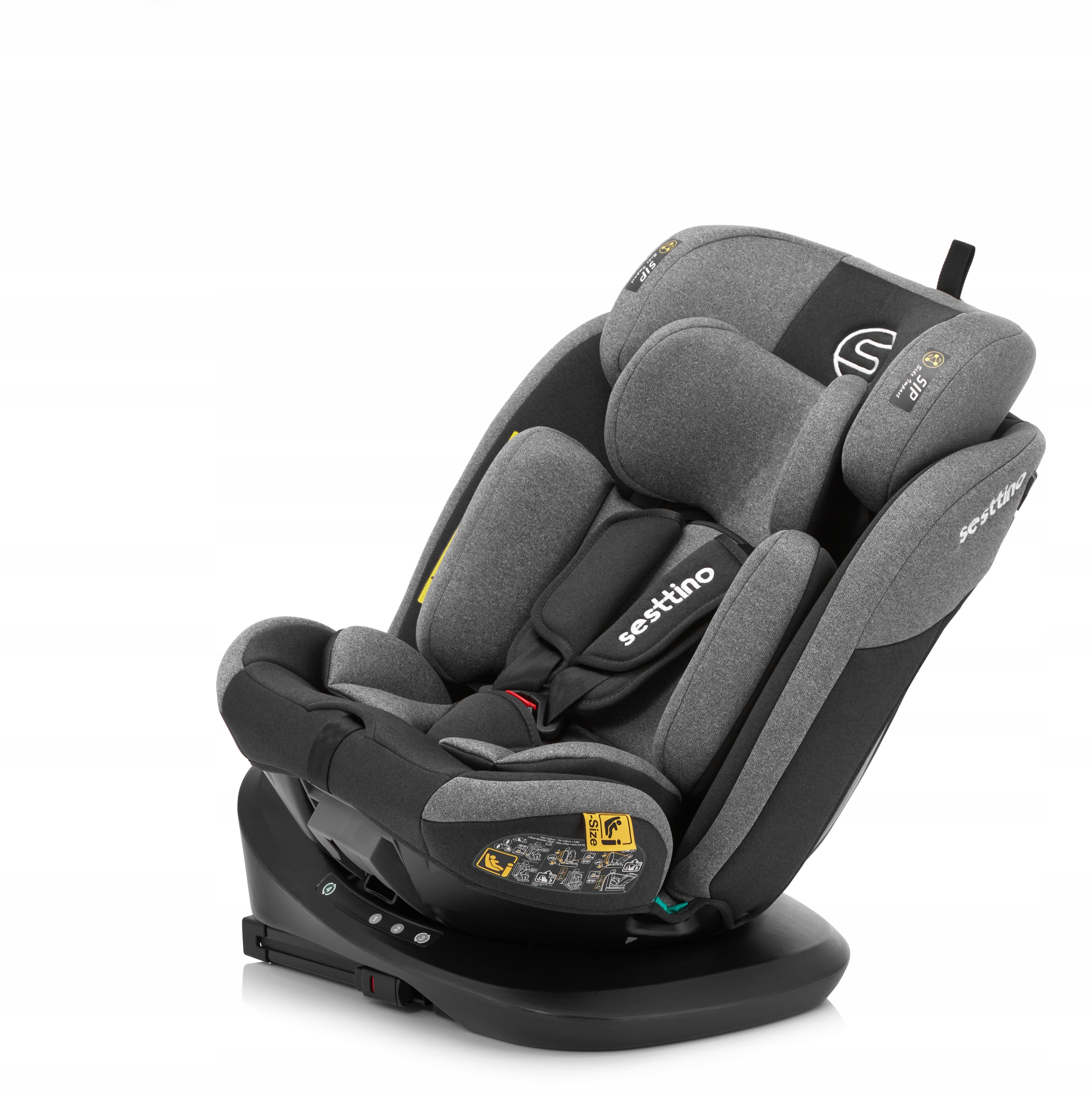 Fotelik samochodowy i-Size 40-150cm Sesttino Oktagon Pro 0-36kg ISOFIX Seria 01