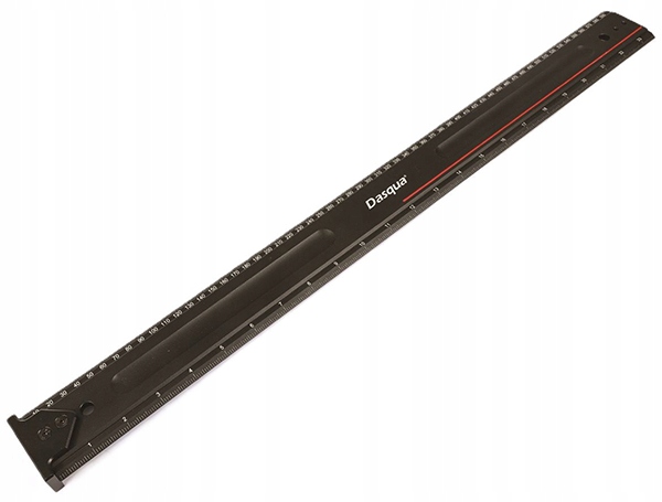 Traťová linka s hákem 600 mm Dasqua eloxovaný hliník Cnc