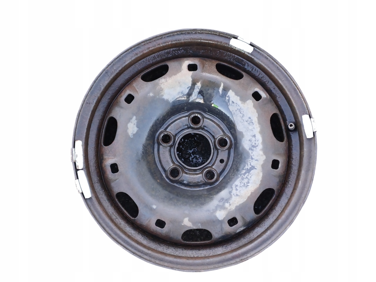 SKODA FABIA 2 II LIFT 10- FELGA STALOWA 5X100 6JX14 ET37 607601027B