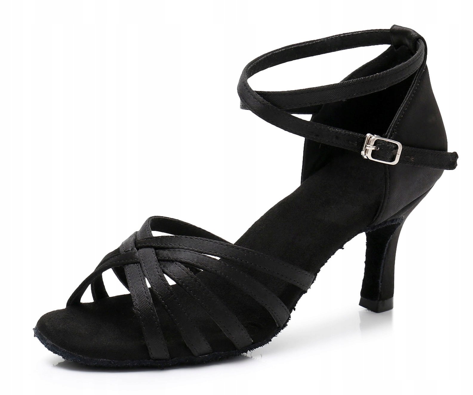 бальні танцювальні туфлі 7 см чорний EAN (GTIN) 6901539168350
