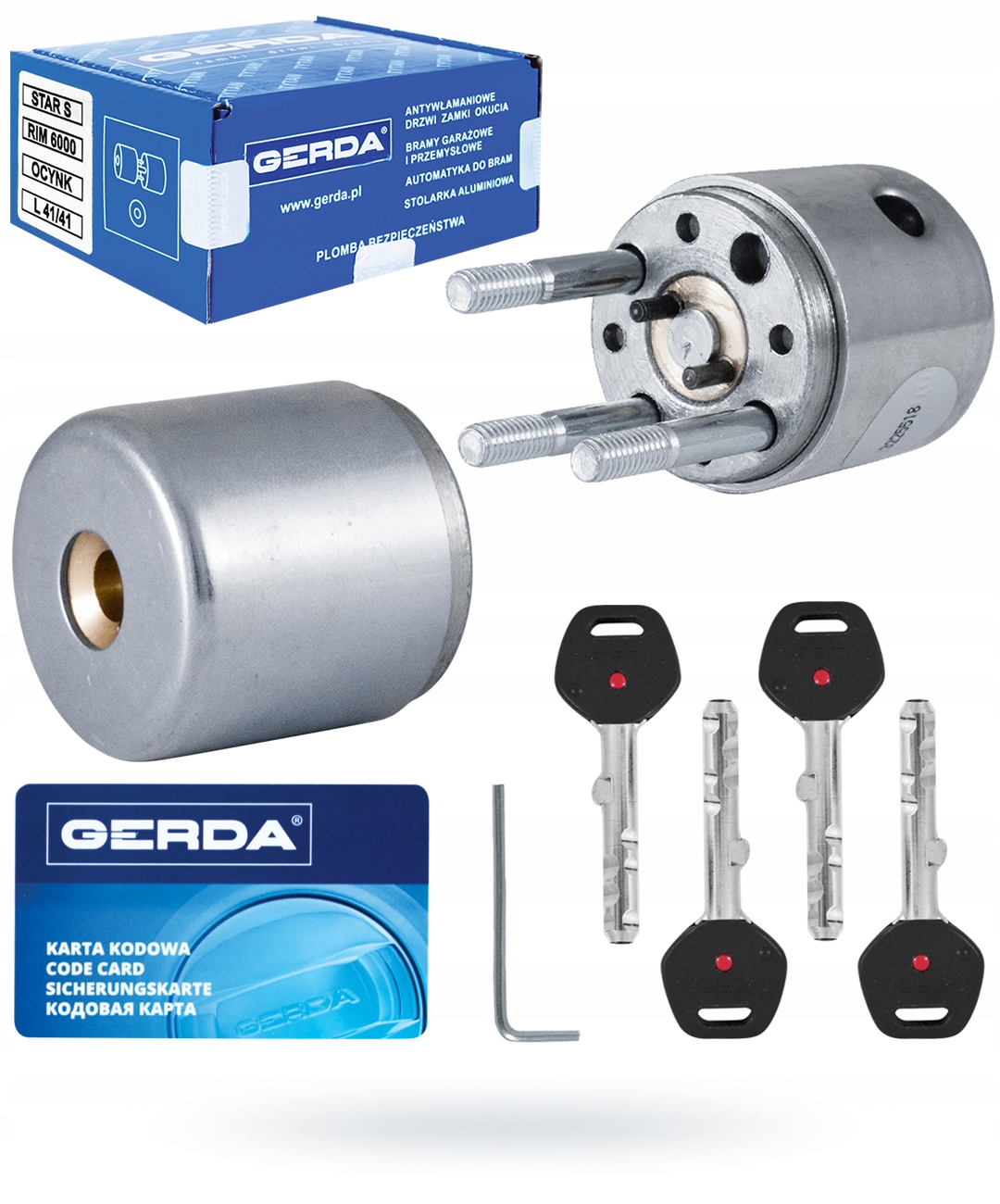 Vložka do dverí Gerda Star S RIM6000 S starý typ