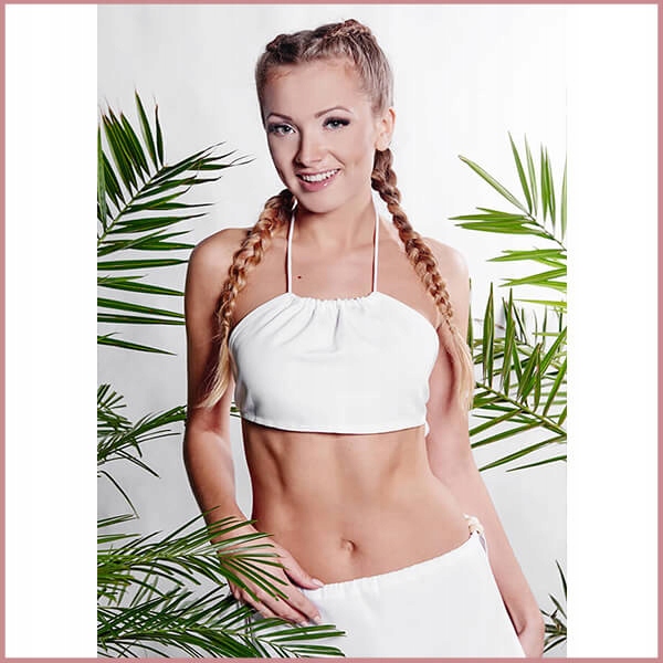 Biustonosz na saunę BEMBEA S biel YEYE